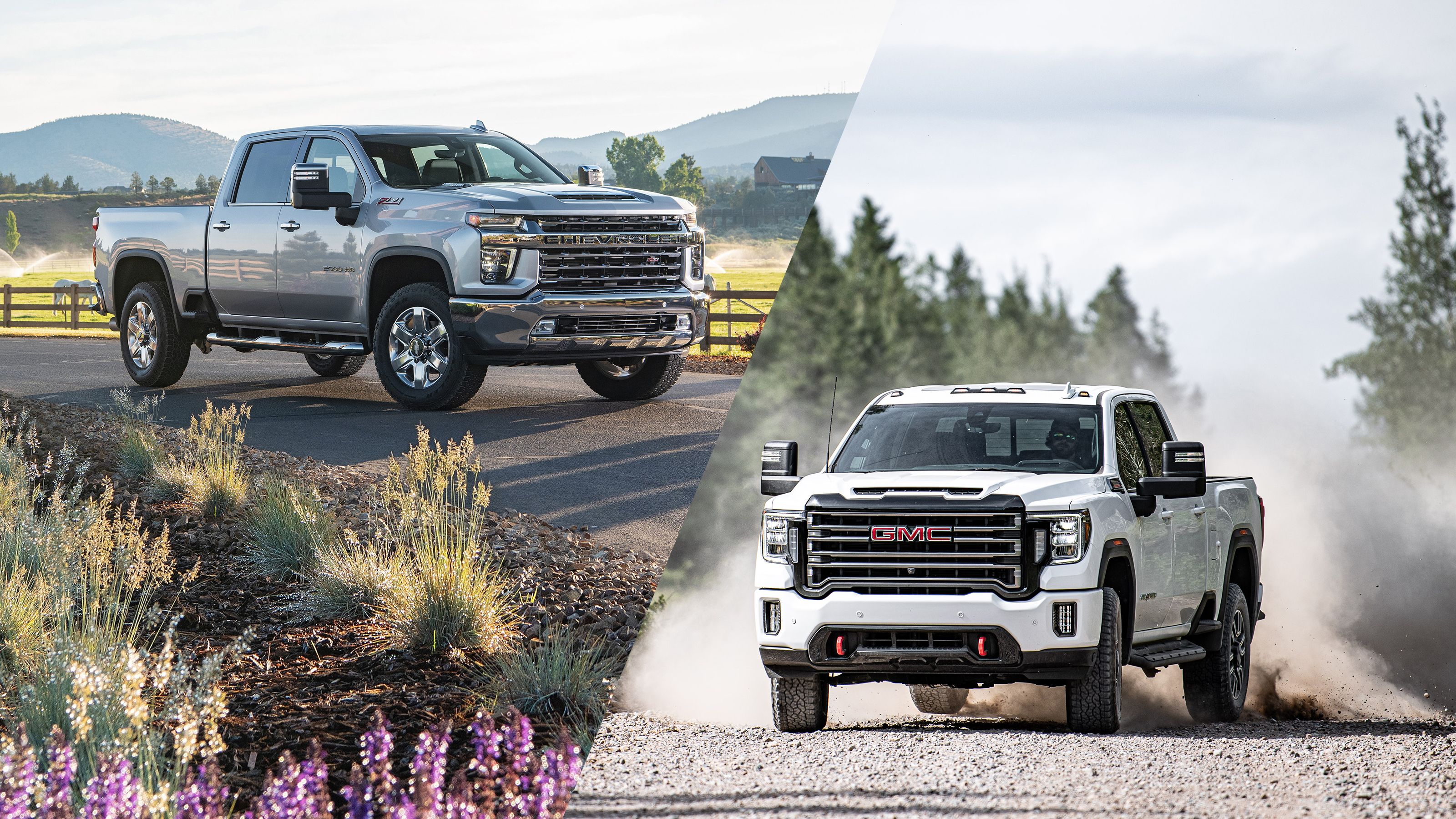 Silverado 2500 vs. Sierra 2500