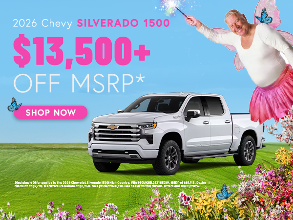 New Silverado 1500 Offers