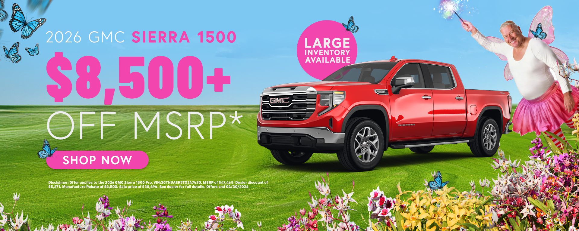 New Sierra 1500 Offers