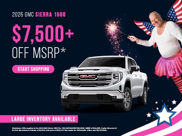 New Sierra 1500 Offers