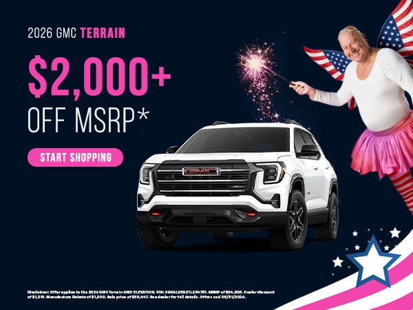 2026 GMC Terrain Offers