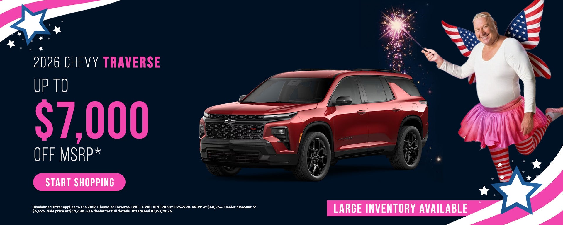 New chevrolet Traverse Offers