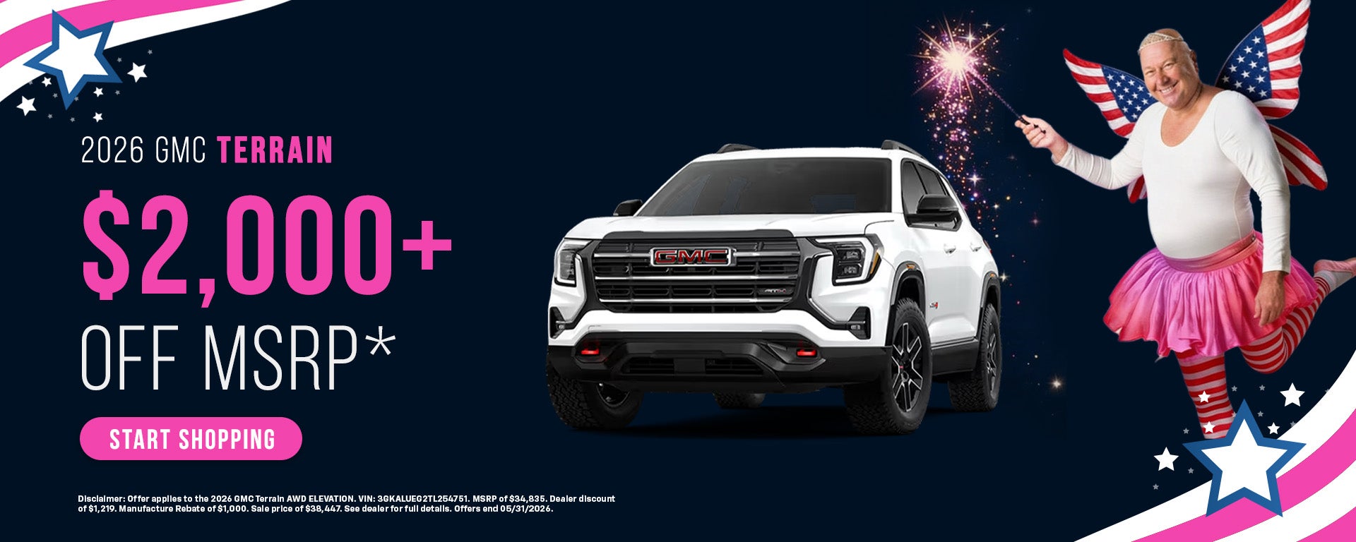 2026 GMC Terrain Offers