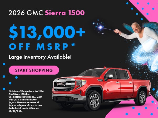 New Sierra 1500 Offers