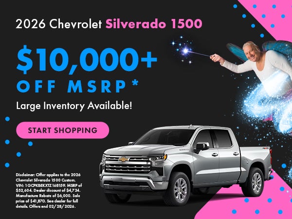 New chevrolet Silverado 1500 Offers